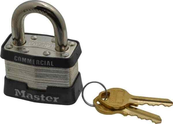 Master Lock 15/16" Shackle Clearance, Keyed Alike Maximum Security Padlock