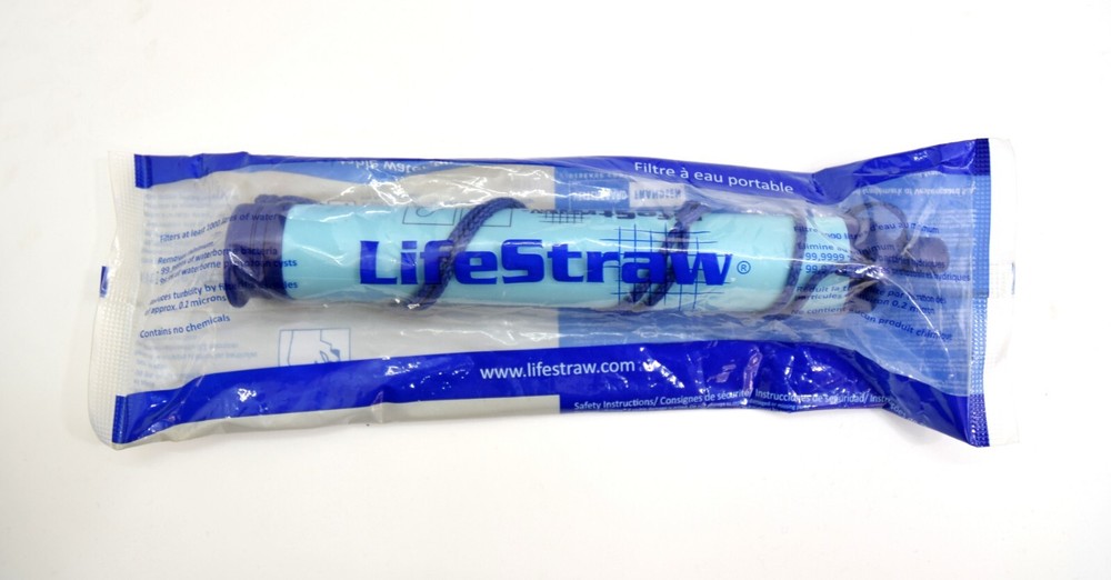 British Army Issue LIFESTRAW PErsonal Water Filter Purification Drinking Sraw
