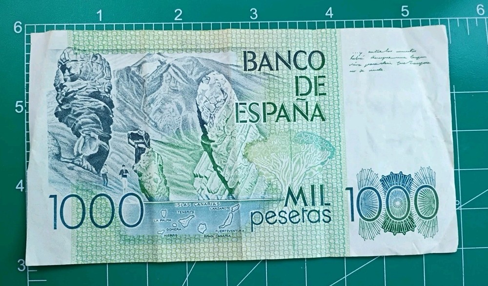 Spain 1000 Pesetas, 1979 , (P-158)