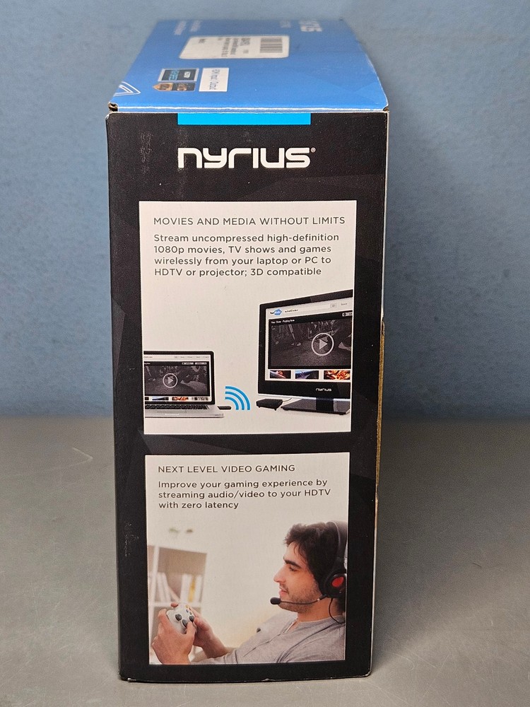 Nyrius Aries Pro Wireless HD Video Transmitter & Receiver - New & Sealed!