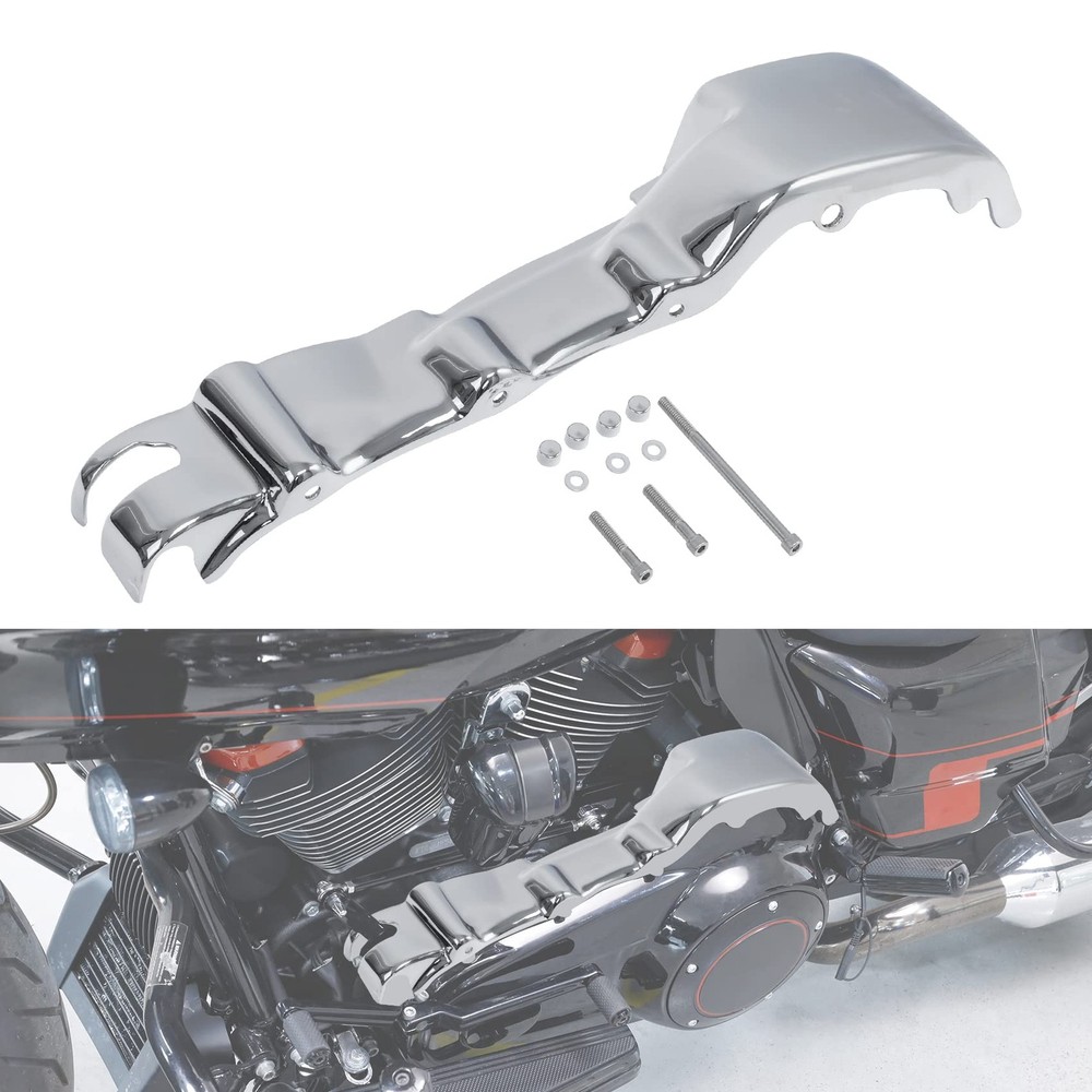Chrome Inner Primary Covers for Electra Glide Road King Road Glide 17-23