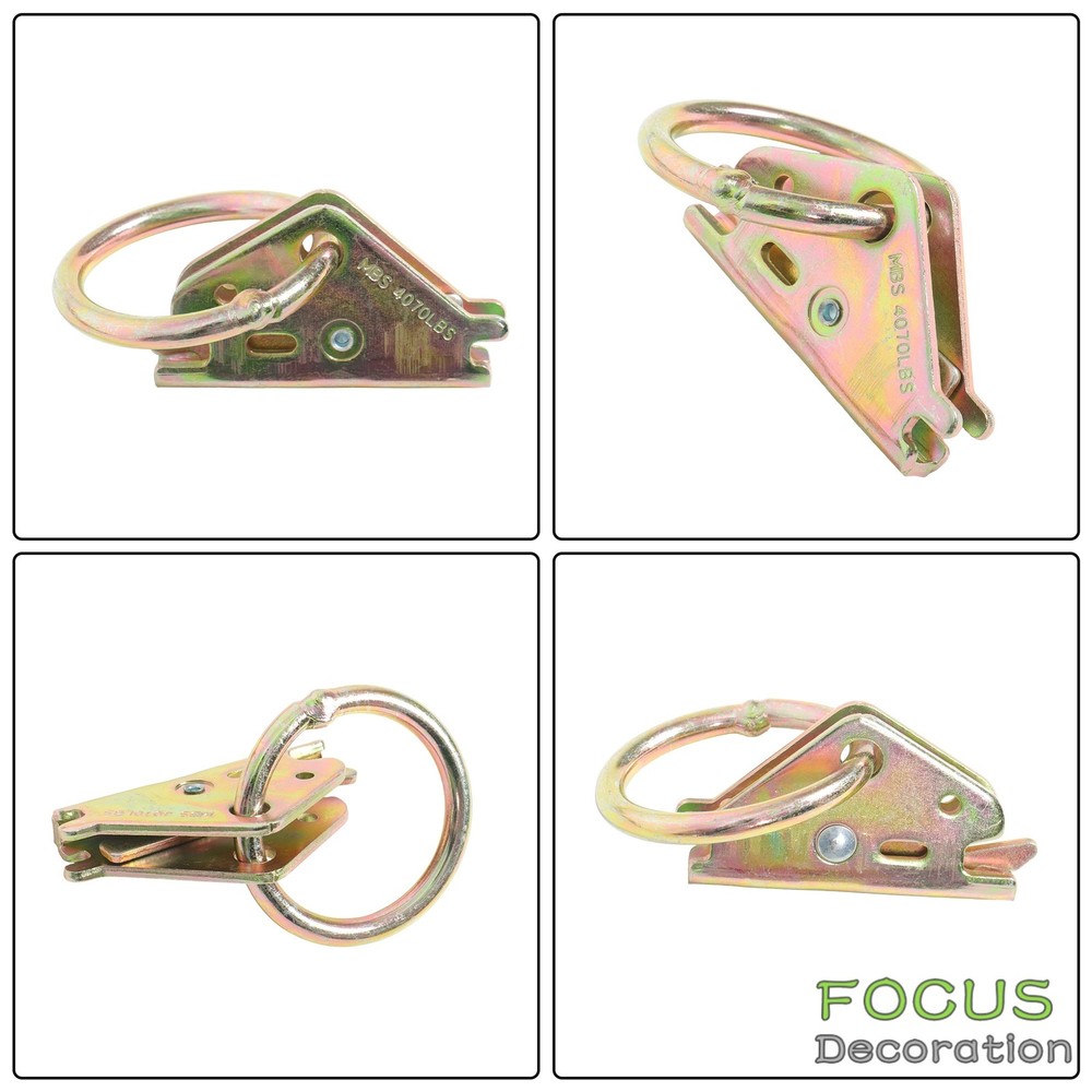 3' E Track Tie Down Enclosed Trailer (24Pack) Horizontal Flexible Multi Purpose