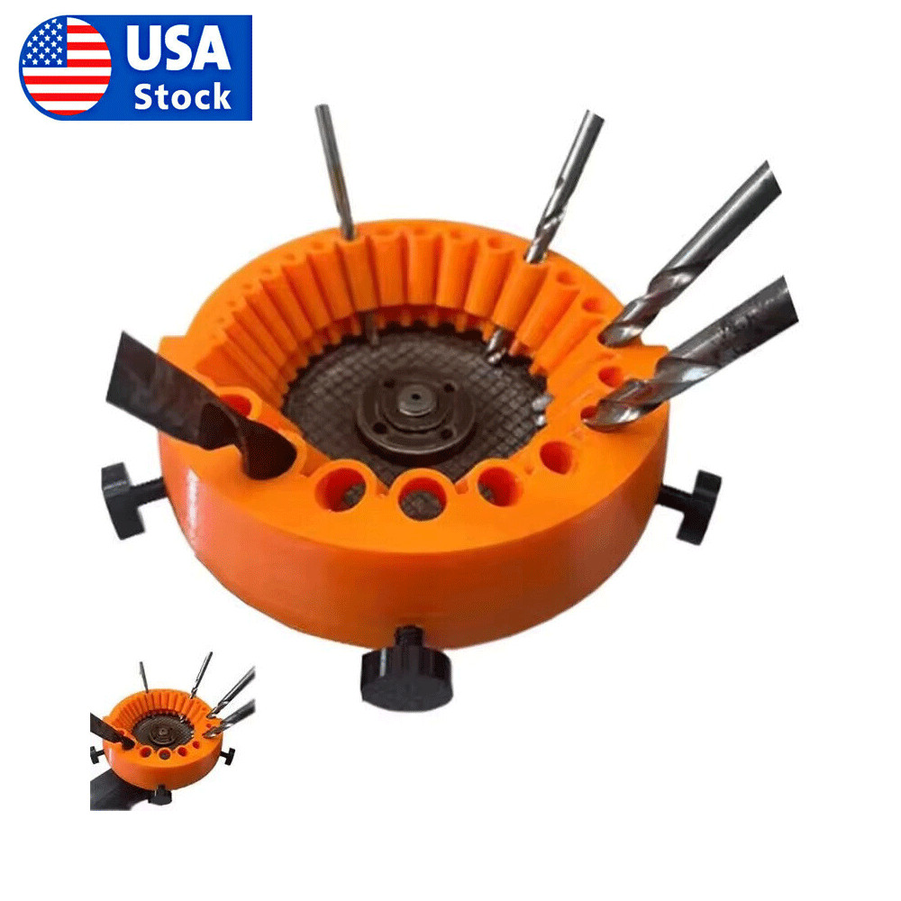 Angle Grinder Drill Bit Sharpener Power Drill Bit Grinding Tool for 2 to 13mm US
