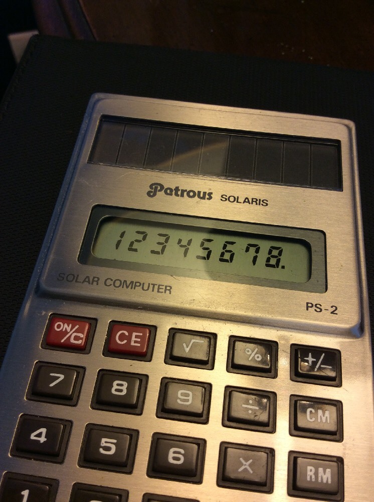 Patrous Solaris Calculators PS-2