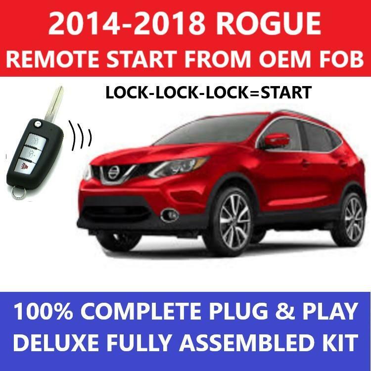 Plug and Play Remote Start 2014-2018 Rogue Key Start