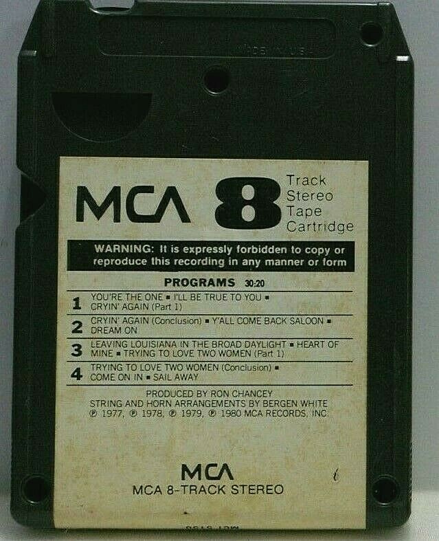 Oak Ridge Boys Greatest Hits 8 Track Untested