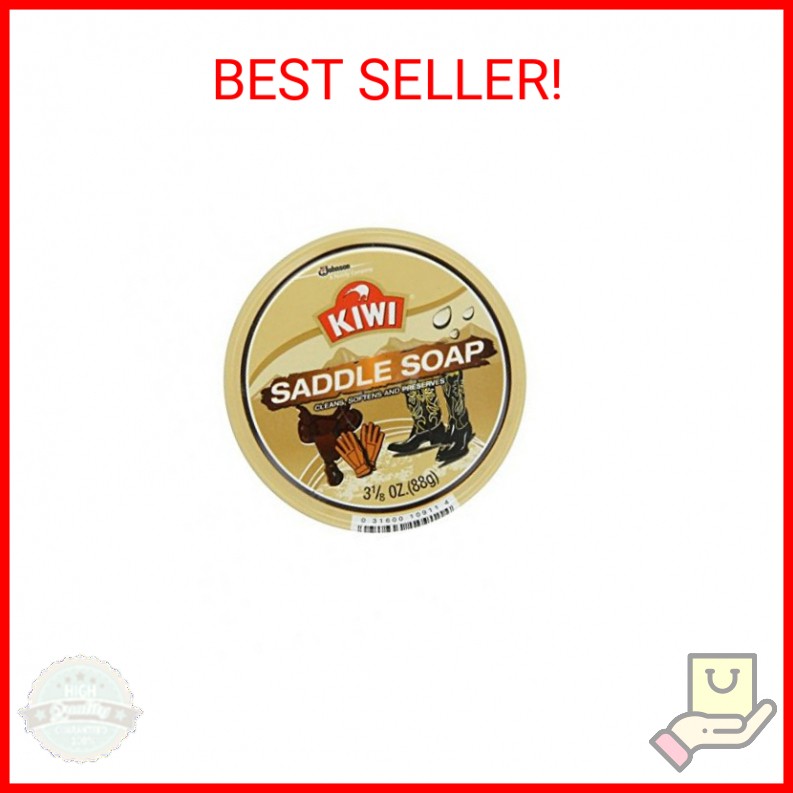 Kiwi Saddle Soap, 3.125 Ounce