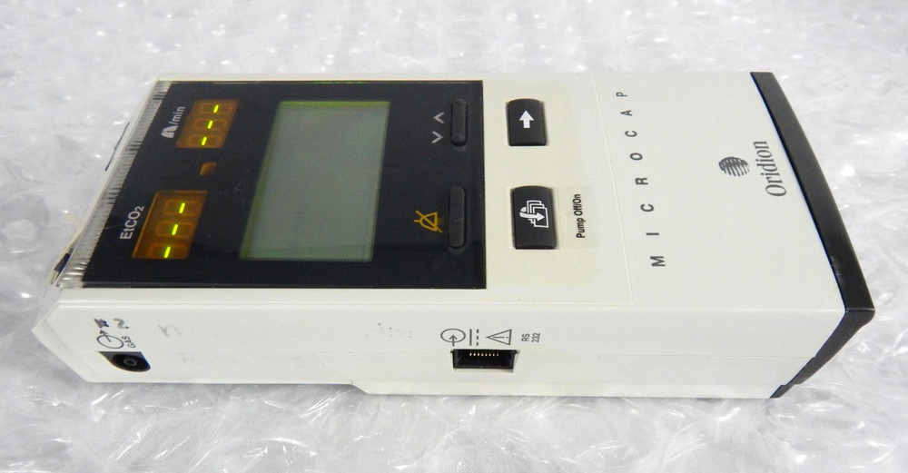 ORIDION MICROCAP HANDHELD CAPNOGRAPH S/N 483
