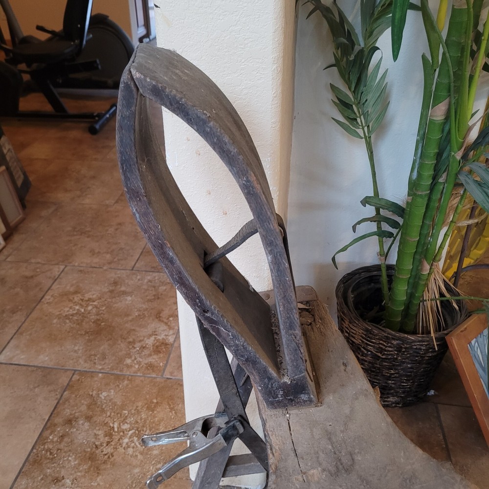 Antique saddlemakers bench / stand