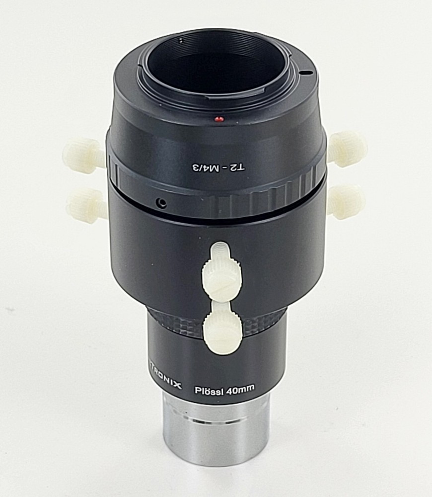 2 Pc Telescope Eyepiece Projection Set -Cameras: Canon, Nikon, Micro 4/3, Sony E