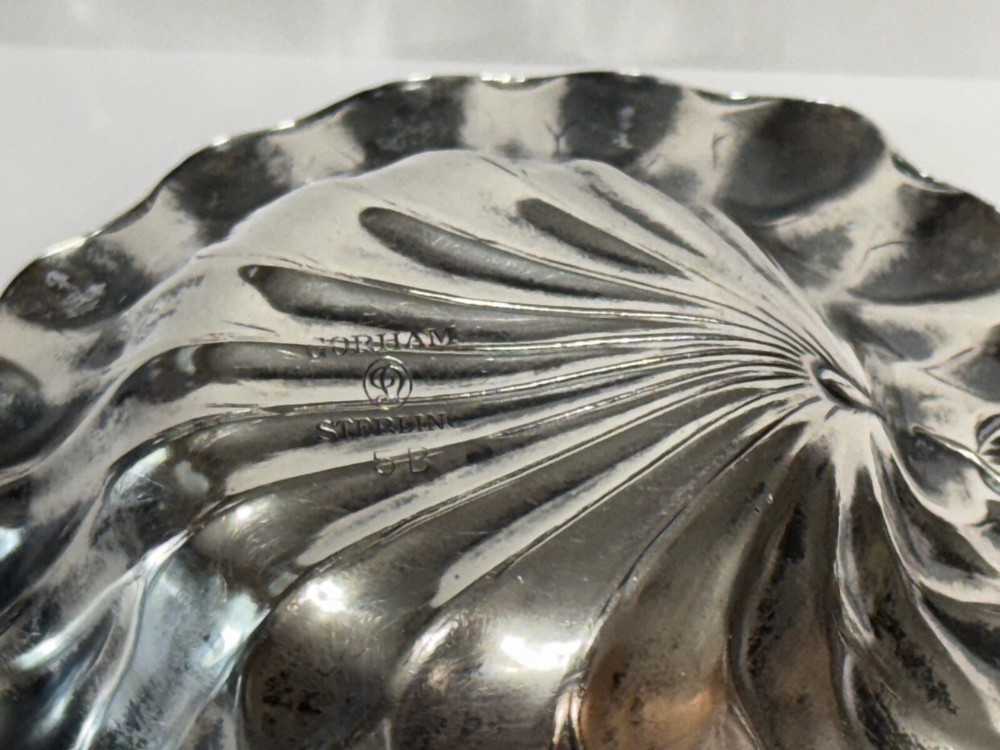 Durgin Gorham Sterling Silver Trinket Nut Dish