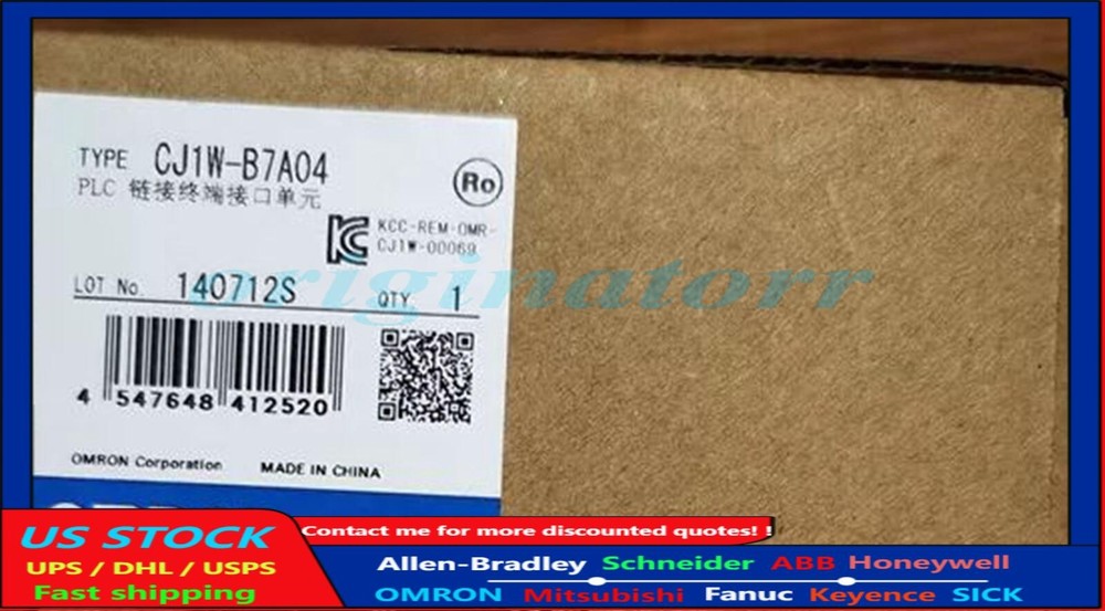 NEW Omron CJ1W-B7A04 CJ1 Basic 64-Point I/O Interface Unit PLC Module 1PC