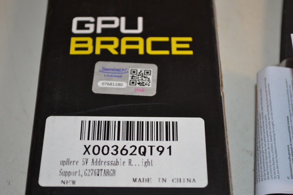 UpHere GPU Brace 5V G276WTARGR