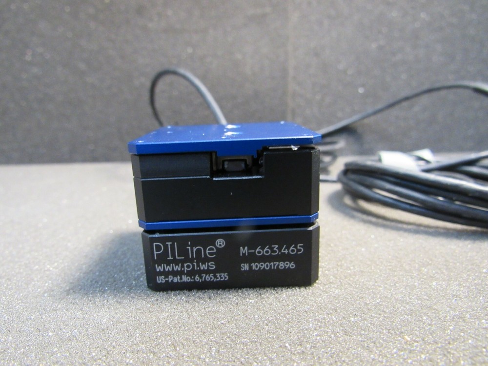 PI M-663.465 & M-663.Y65 Micropositioning Piezo Stage