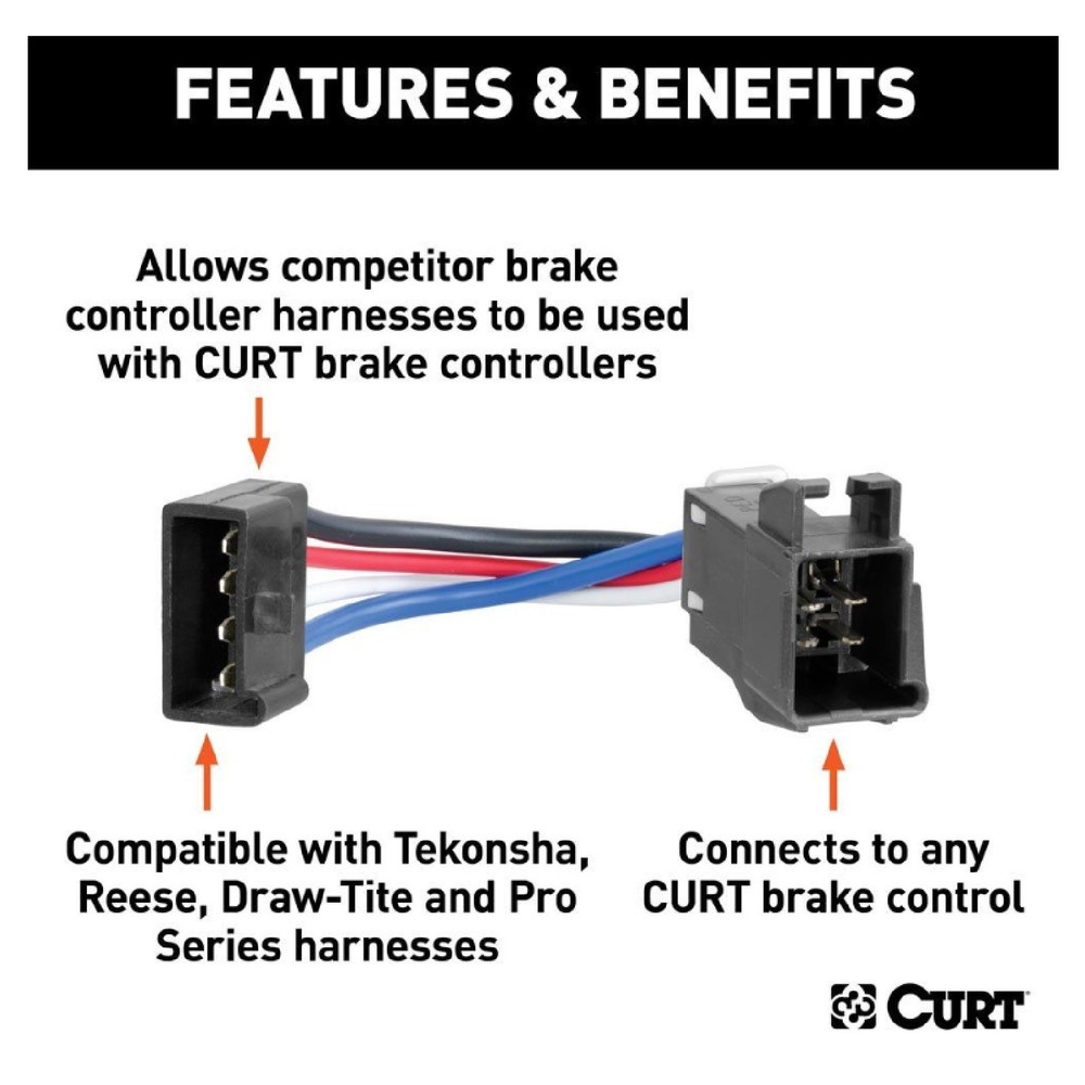 Curt Wiring 51520 Brake Control