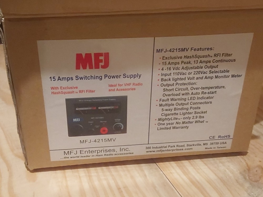 MFJ-4215MV Variable Switching POWER SUPPLY