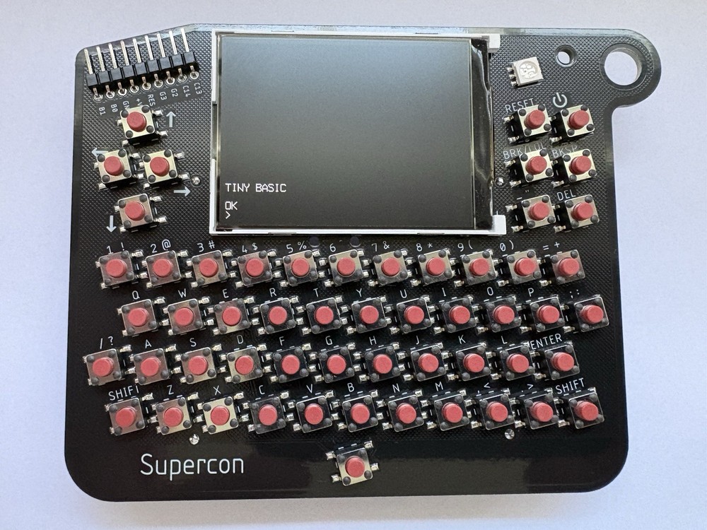 Supercon 8-Bit Computer Z80 Emulated BASIC C Assembly CP/M Graphics Sound