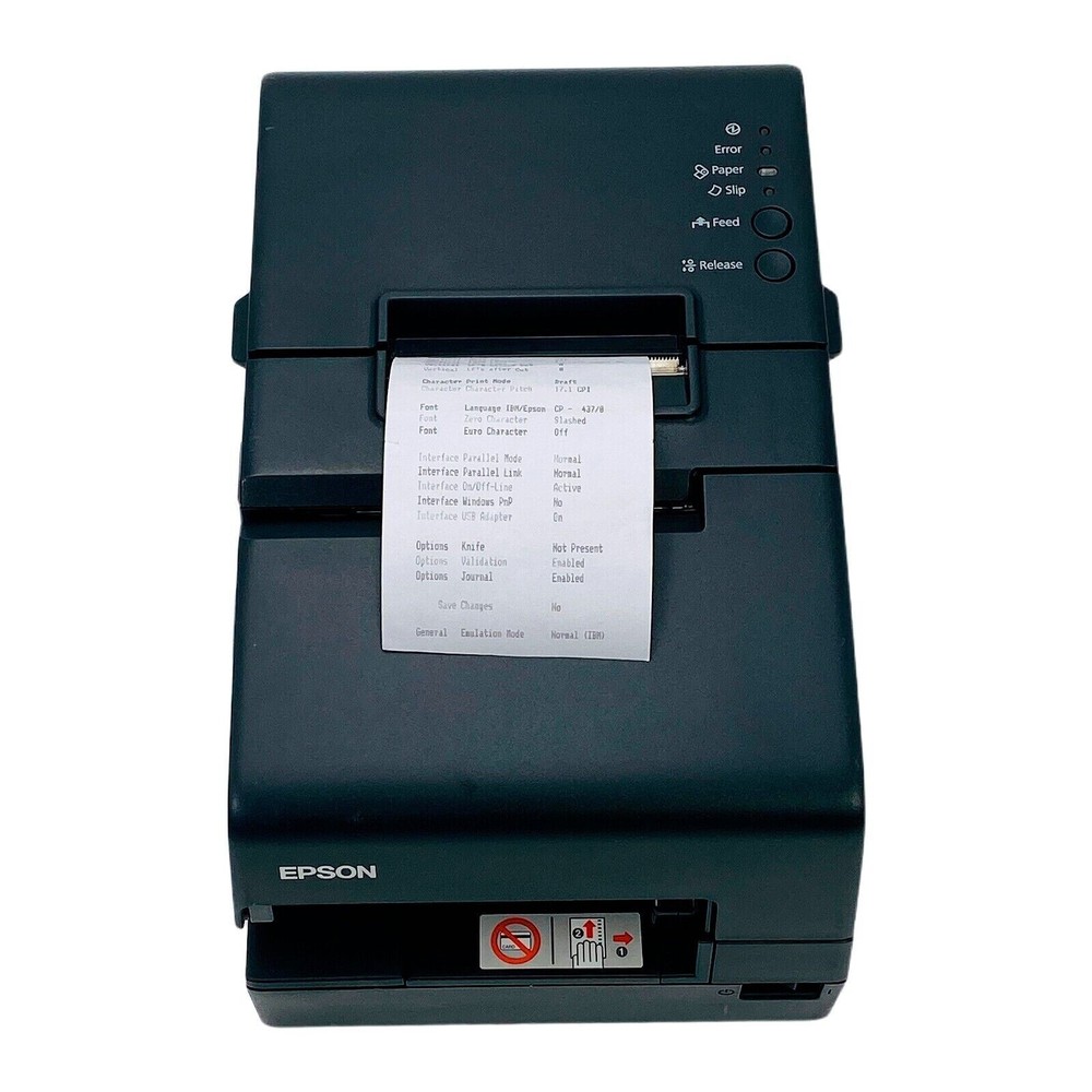 Epson TM-H6000IV Multi-function POS Compact Receipt Thermal Printer USB Endorser