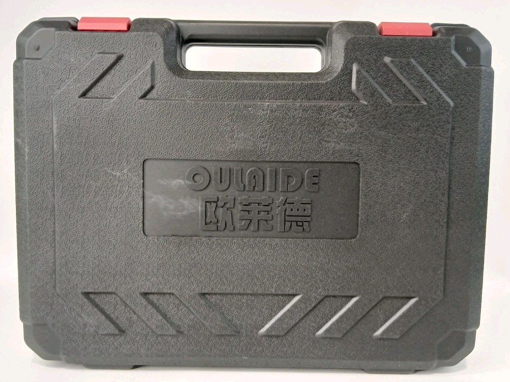Oulaide Orange Tool Kit with Hard Carrying Case