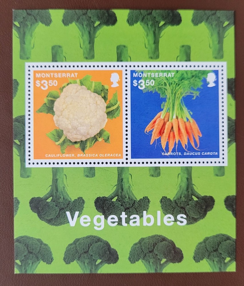 Montserrat 2014 / Vegetables   / 2v ms