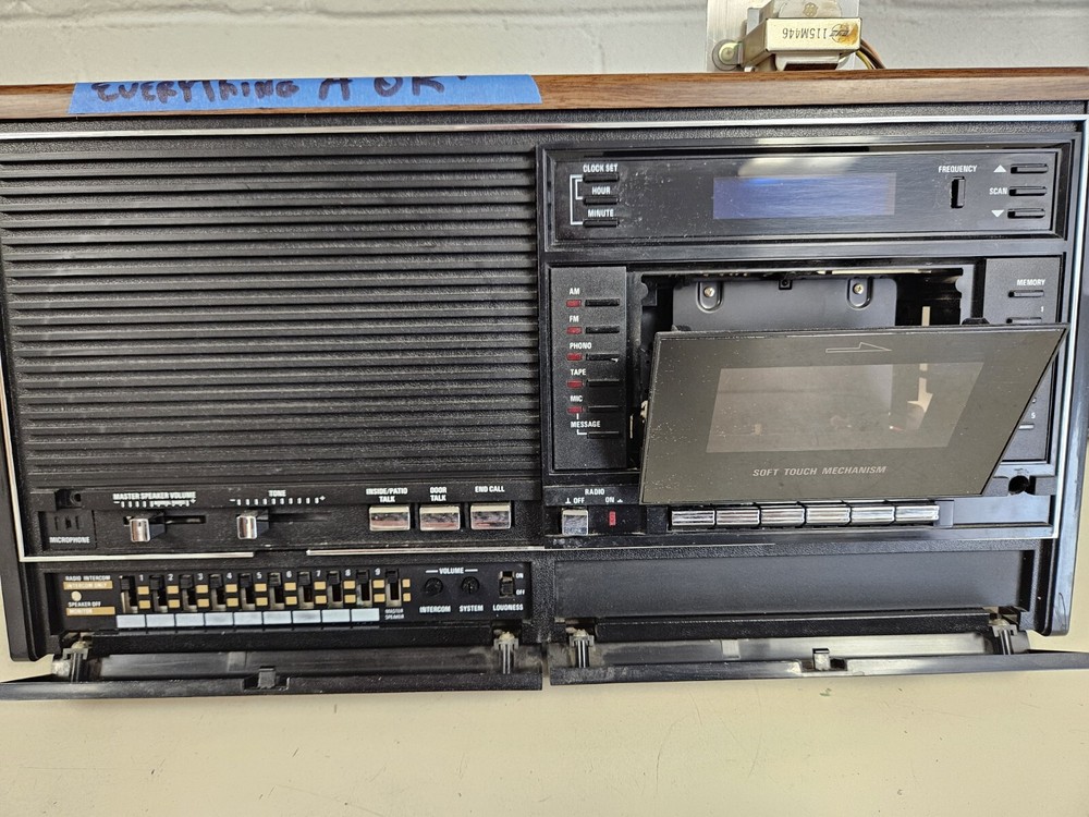 Nutone Intercom Master Station IM-4006D brown and black