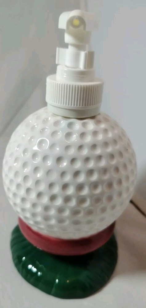 5 Piece Plastic And Ceramic Bathroom Vanity Accessory Set Golf VTG