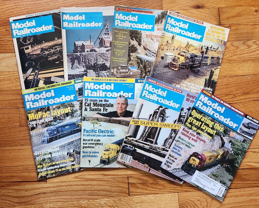 Model Railroader Magazine YOU CHOOSE ISSUE