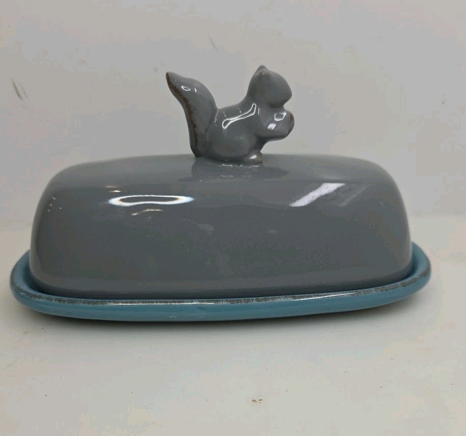 Squirrel Butter Dish Threshold Covered w/ Lid Target