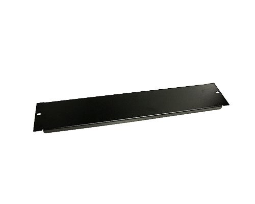 Startech IT BLANKB2 2U Rack Blank Panel 19in Black Steel