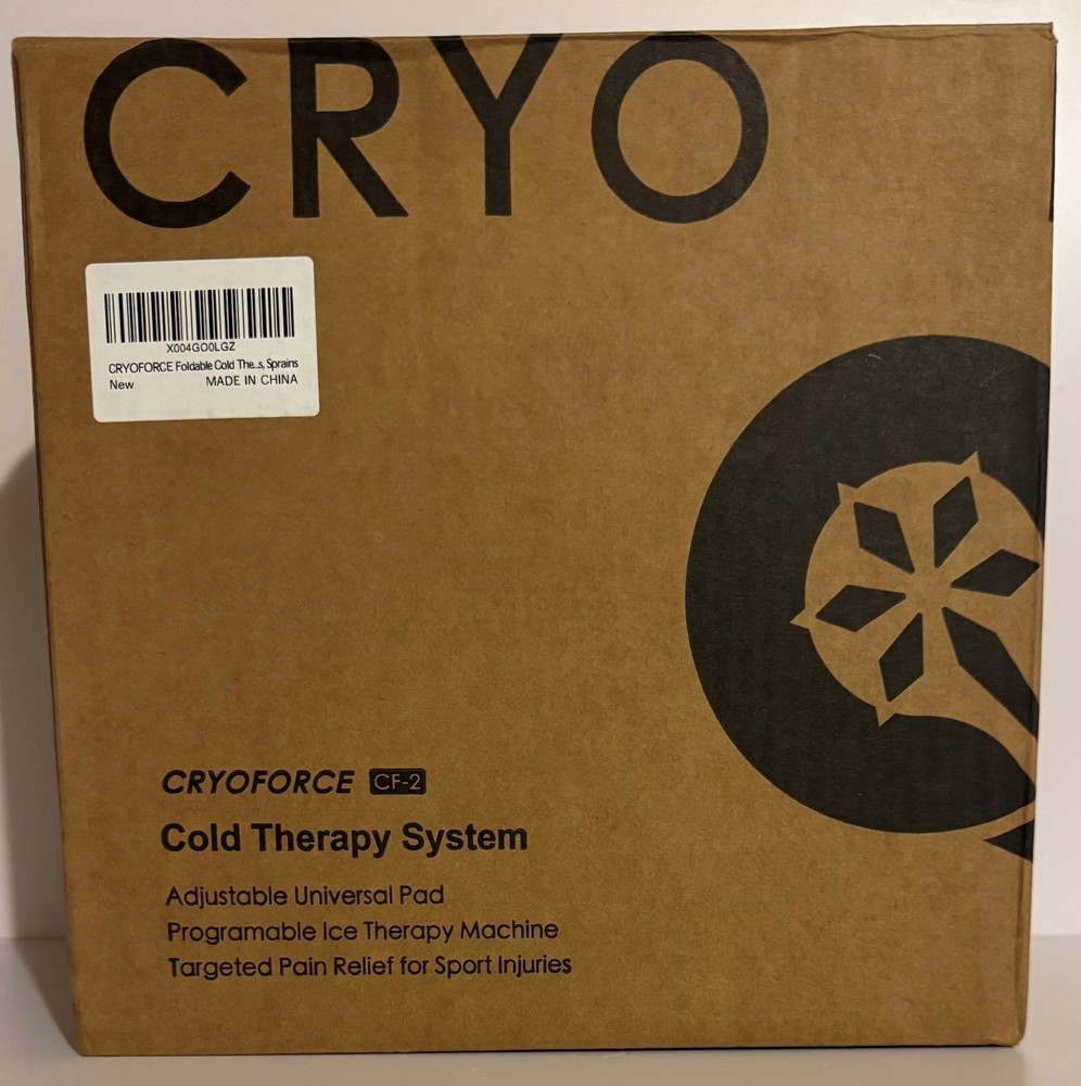 CRYOFORCE Go CF-2 Foldable Cold Therapy Portable Ice Machine  *NEW*