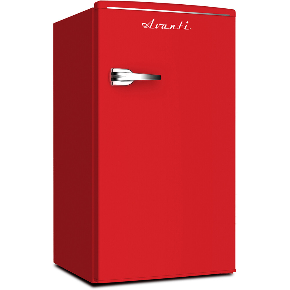 Avanti 3.0 Cu. Ft. Red Compact Retro Style Refrigerator