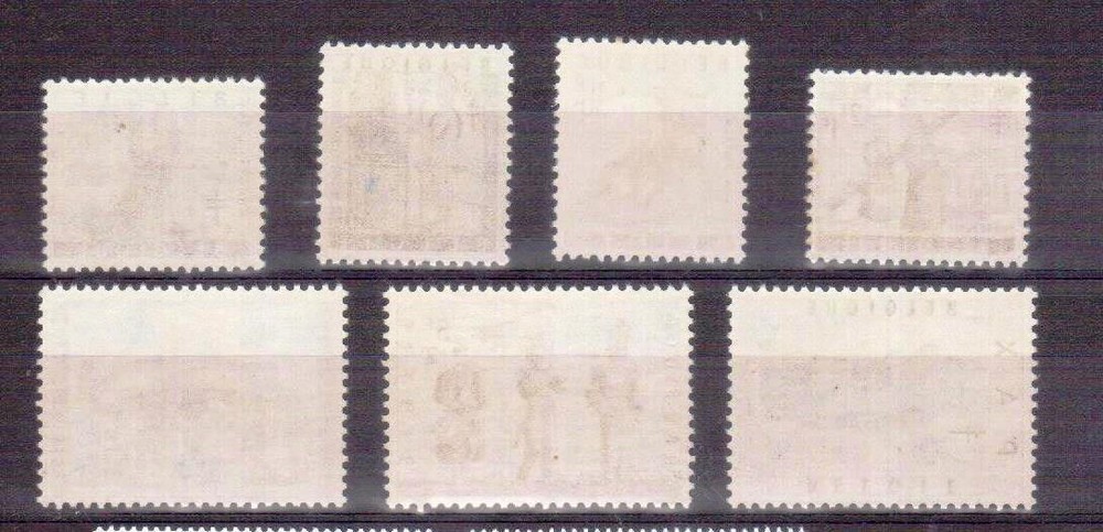 BELGIUM 1958 Ant-TB set MUH