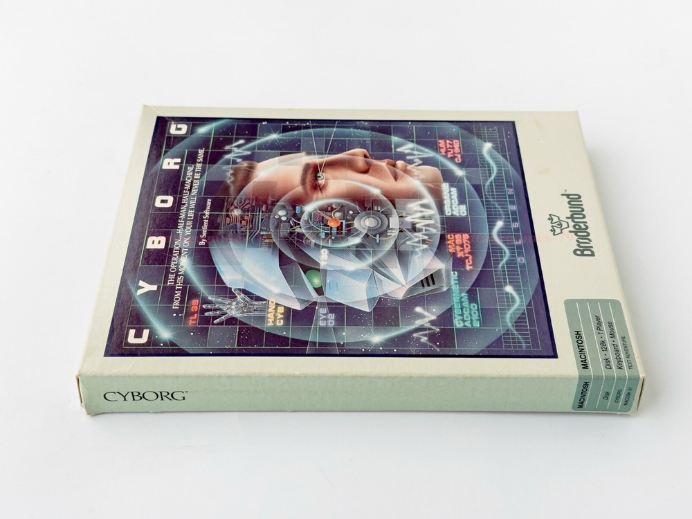 Cyborg - Broderbund - 1984 / Macintosh