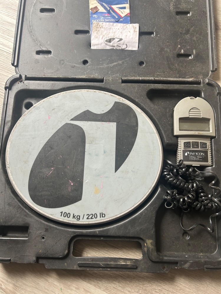 Inficon hvac refrigerant scale