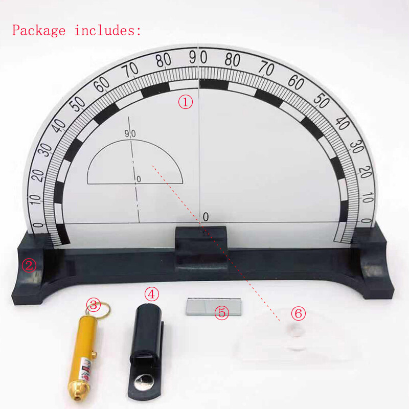 Reflection & Refraction Experiment of Light Foldable Optical Teaching Instrument