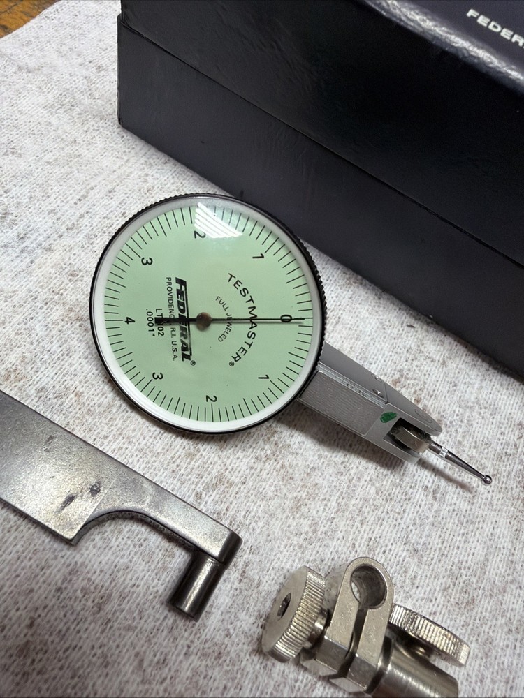Federal LT-102 .0001 Testmaster Dial Indicator U.S.A.