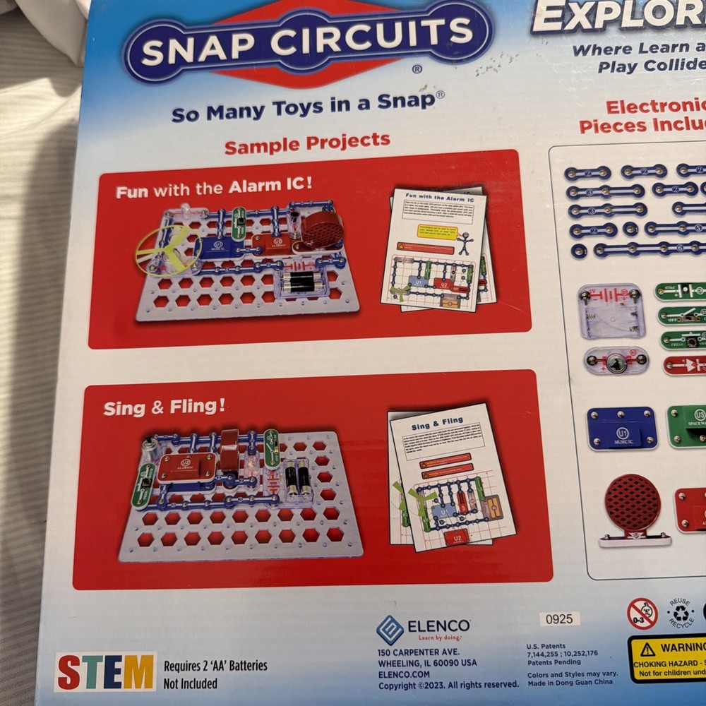 NEW Unopened Box SNAP CIRCUITS EXPLORER 100+ Projects Learn Electronics Age 8+