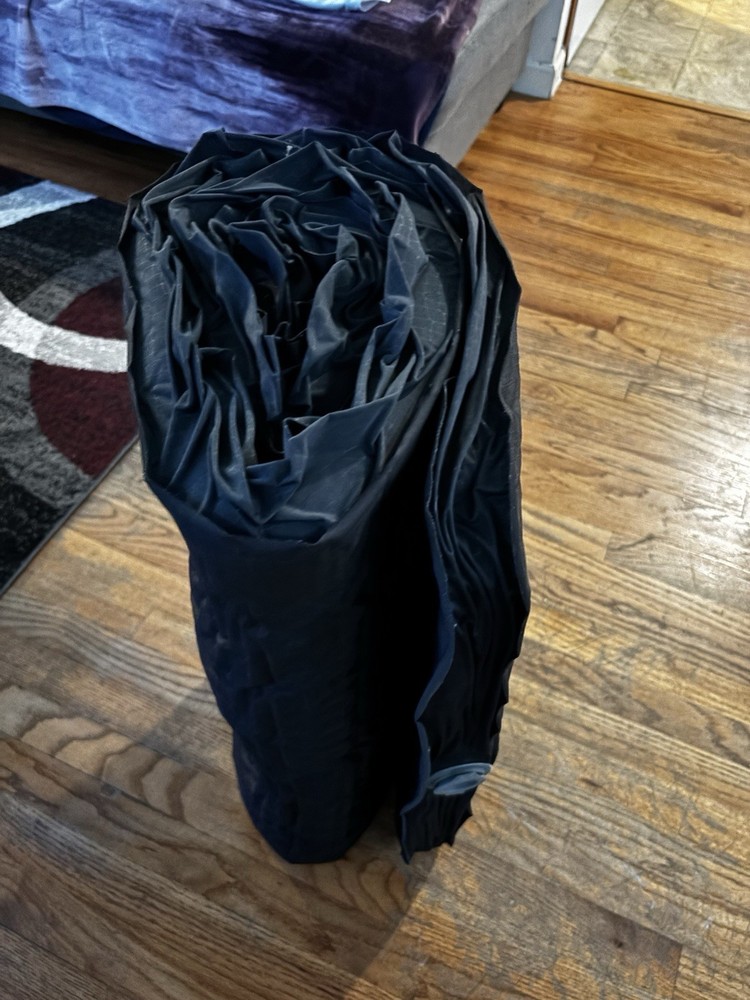 ALPS Mountaineering Outback Mat Sleeping Pad Single Roll Up Black