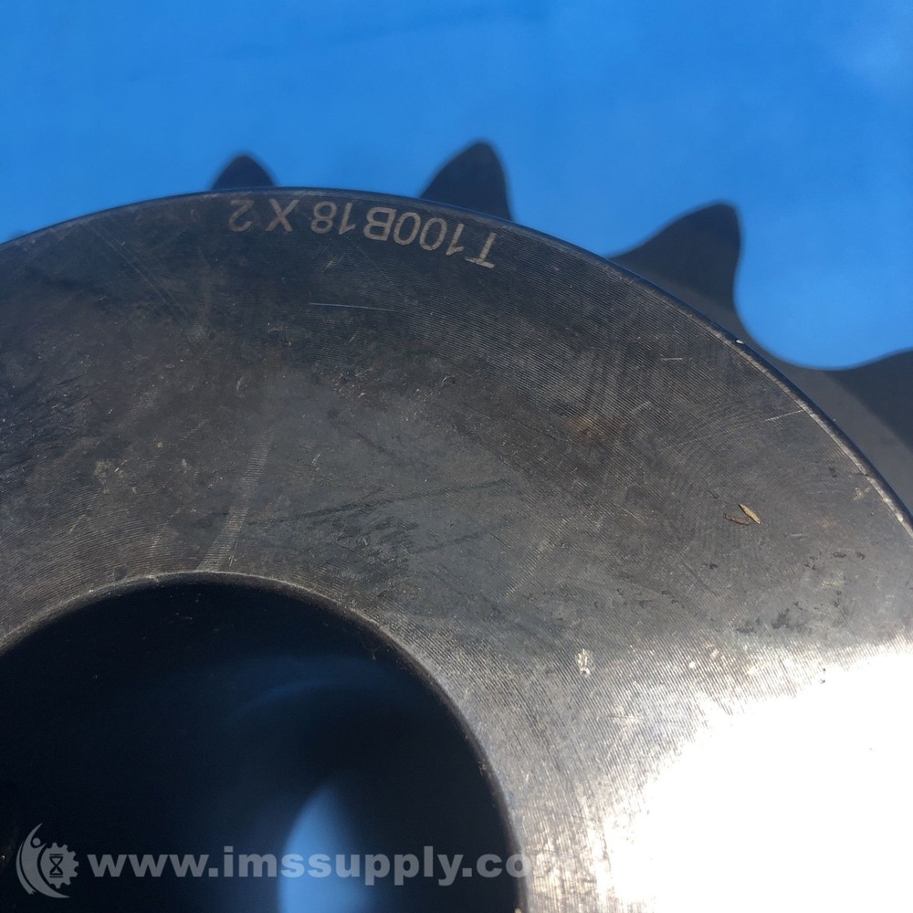 T100B18X2 Triple Roller Chain Sprocket USIP