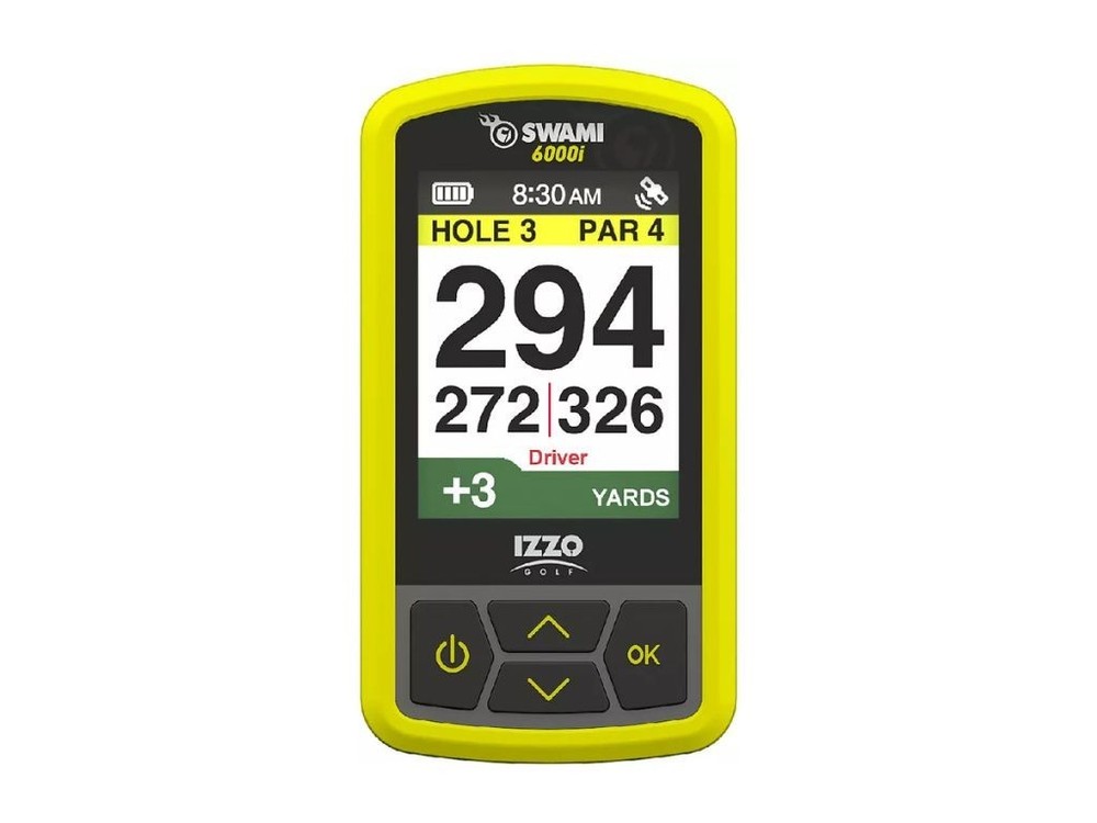 Izzo Swami 6000i Golf GPS – Yellow – Authentic