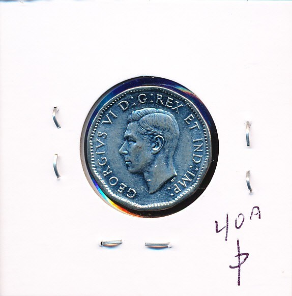 CANADA - 5 CENT - 1945 - CHOICE BU - #1497