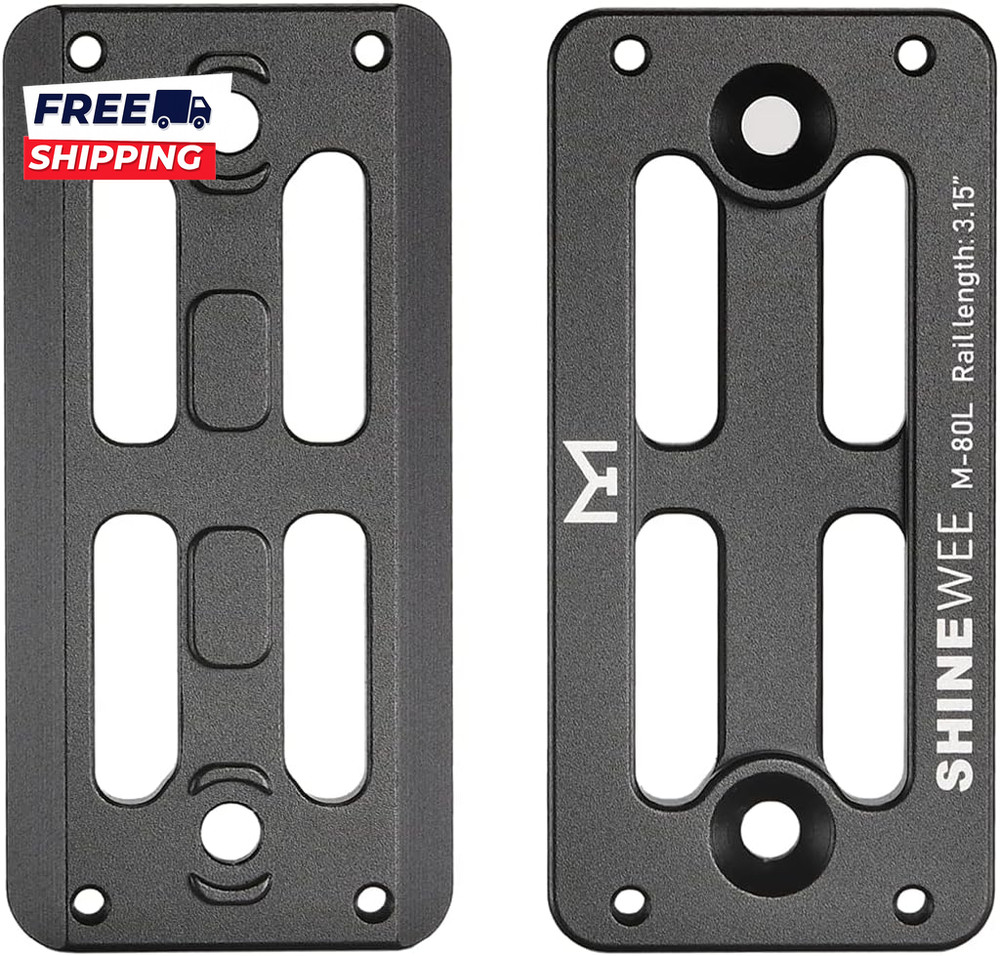 Arca Dovetail Rail for M-LOK System Quick-Release Tripod Mount Adapter