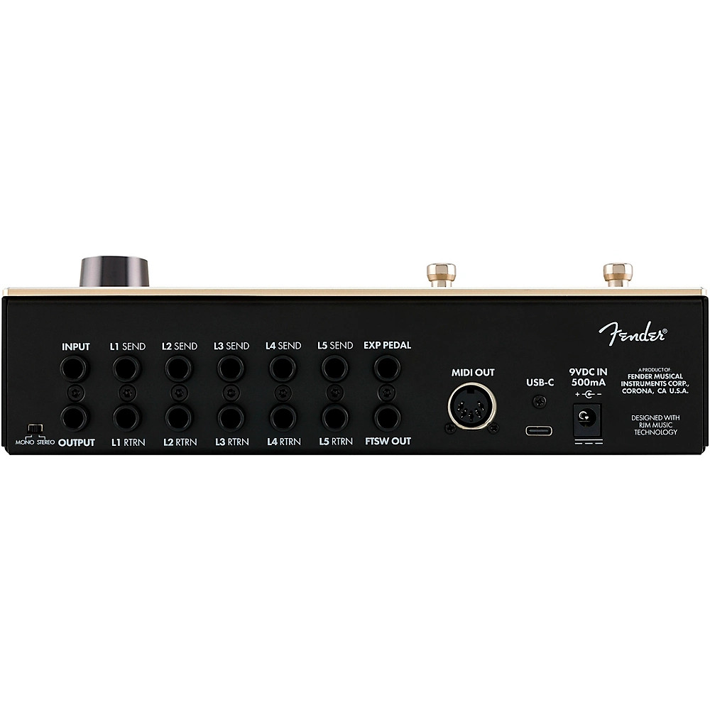 Fender Switchboard Effects Operator Loop Switcher Pedal Champagne