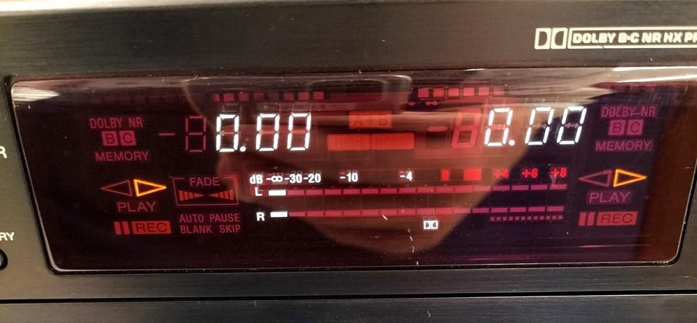 Sony Cassette Deck Tc-wr990 Junk Used