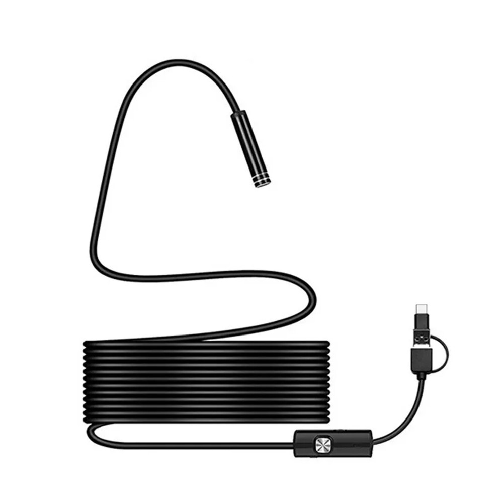 Megapixels HD USB C Endoscope Type C Borescope Inspection Camera for Android