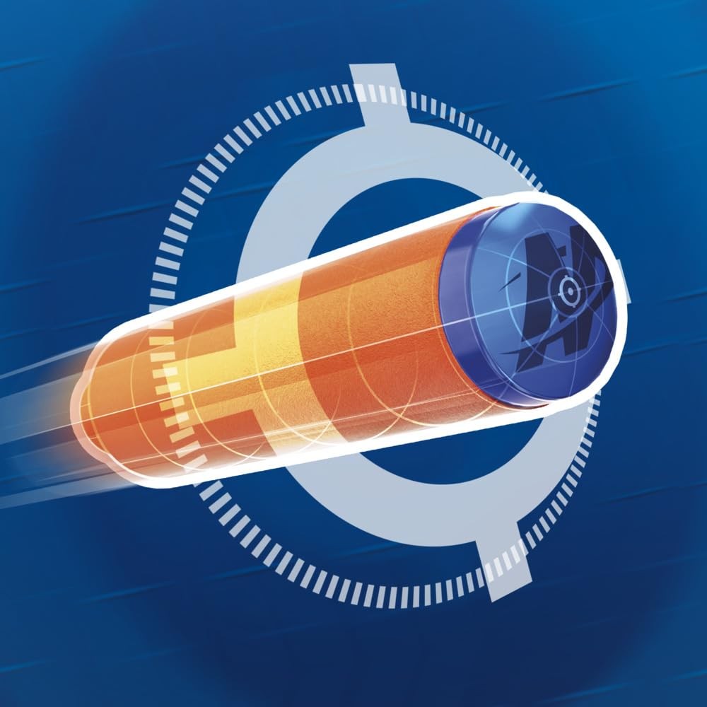 Nerf N Series N1 Darts, Includes 100 Compatible Only Medium, Orange