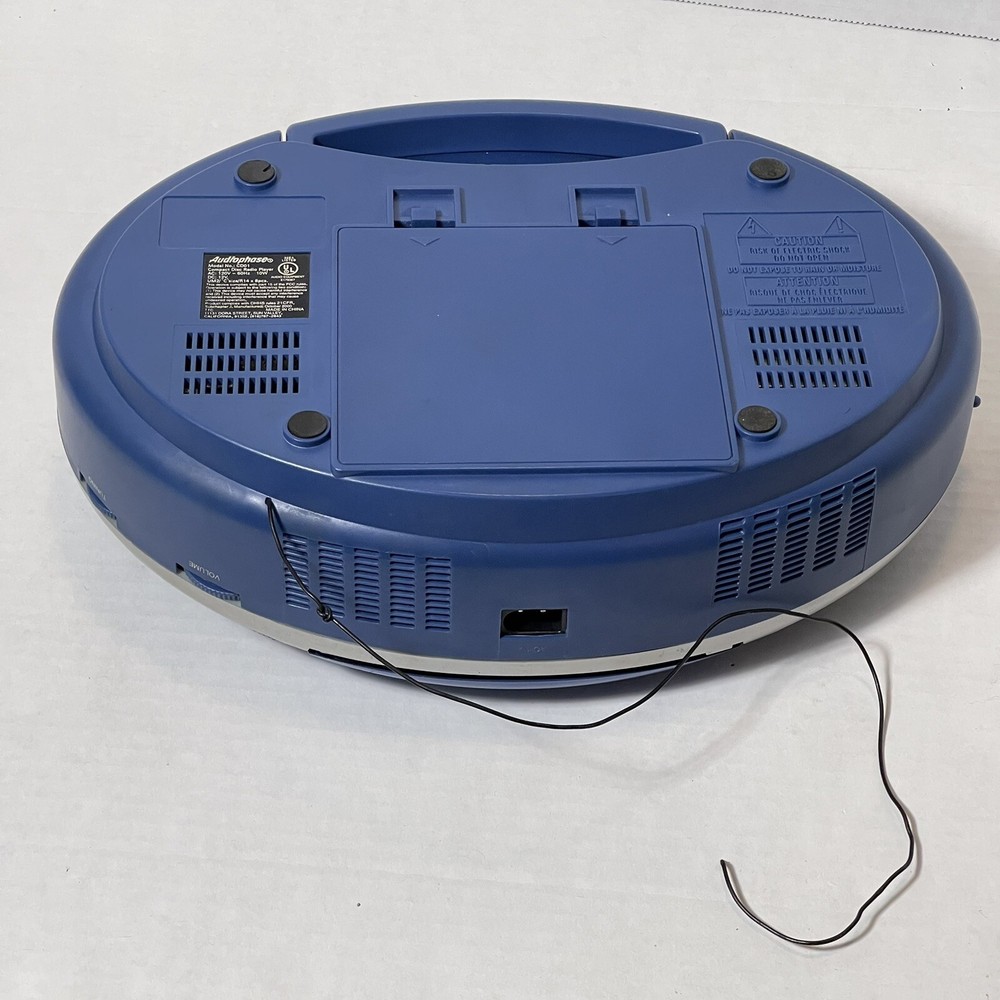 Audiophase Compact Disc Player Model CD01 AM/FM