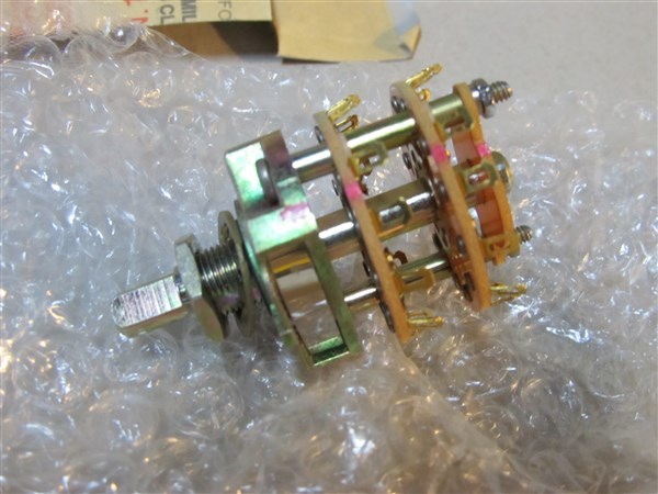 Mil-Spec Electroswitch Rotary Switch Part # 269971F2