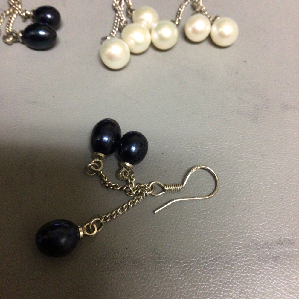 Pacific Pearls Make Waves Earrings 2 Sets