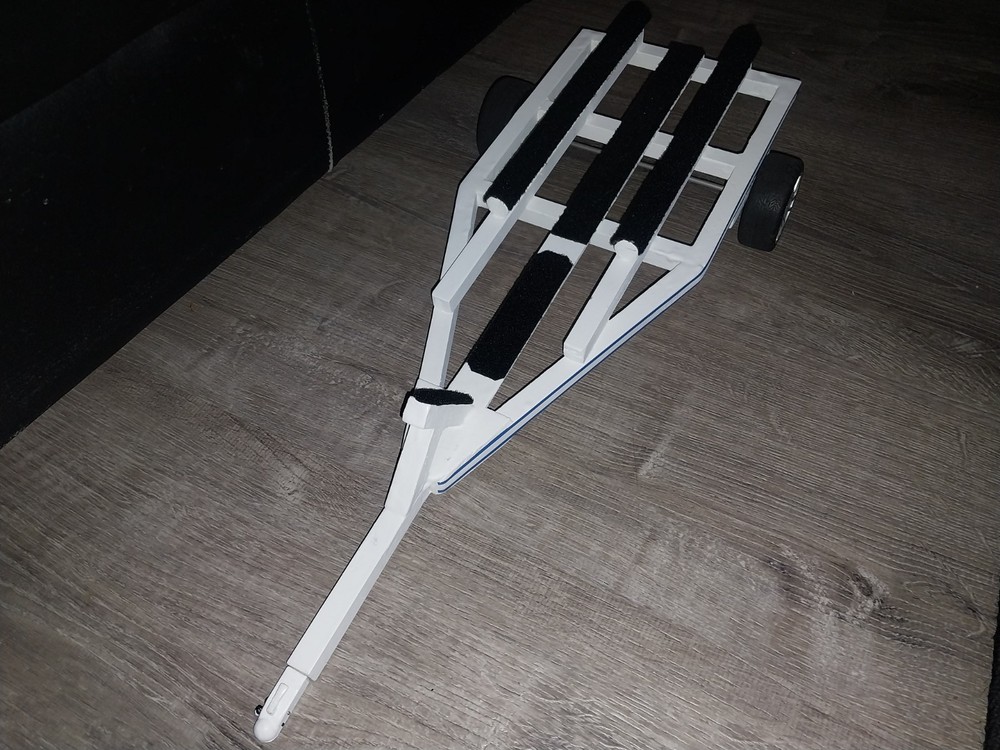 Radio Control Boat Trailer Static Display Functional Trailer